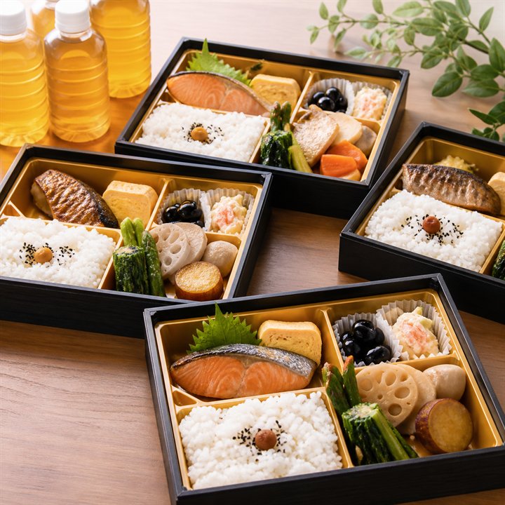 大会応援や遠征時のお弁当と食事手配のイメージ